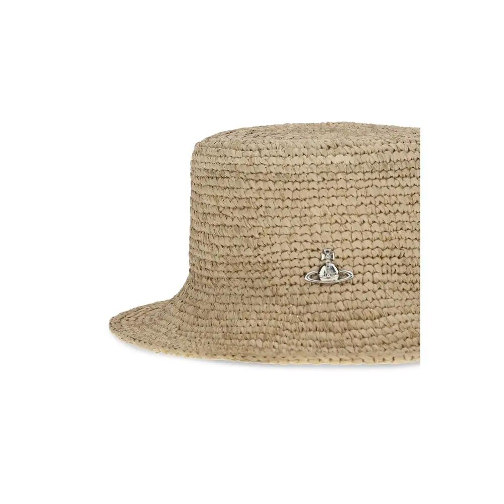 Bob Vivienne Westwood en raphia beige