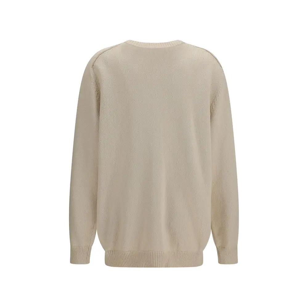 Balmain Beige Cotton Cardigan