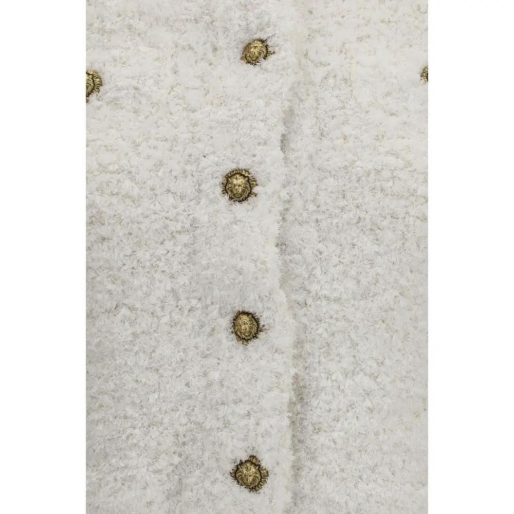 Balmain White Polyamide Cardigan