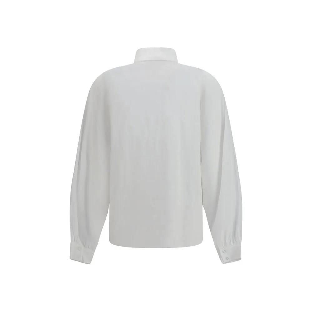 SOSUE White Cotton Blouse