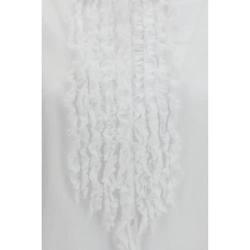 SOSUE White Cotton Blouse