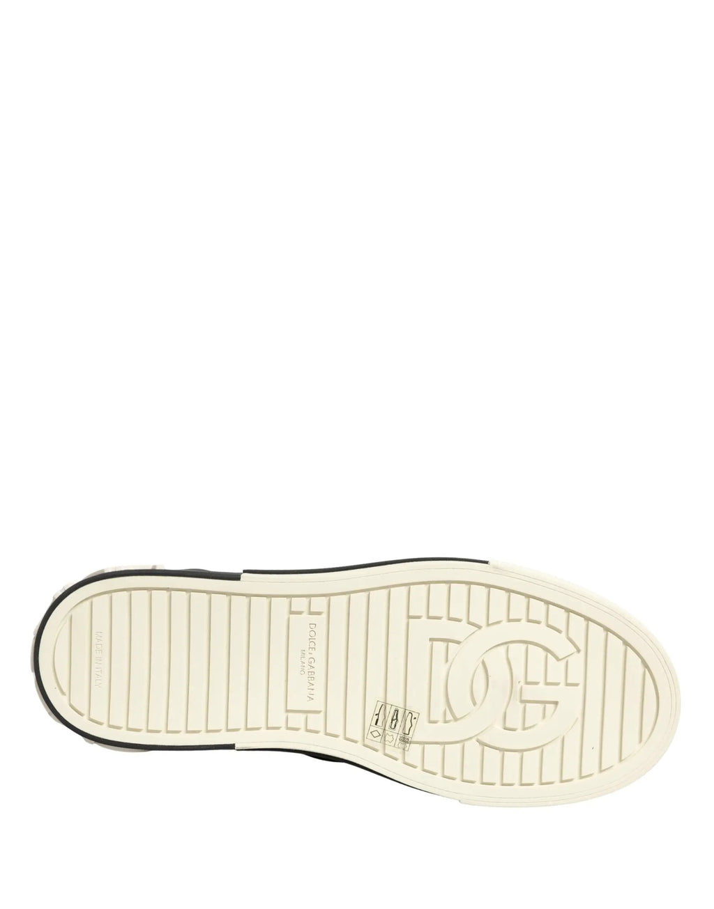 Baskets basses matelassées noires Dolce &amp; Gabbana