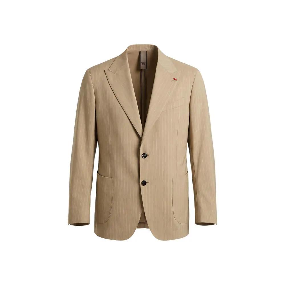 Ensemble deux pièces en polyester beige Mulish