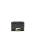 Portefeuille Fendi Black Lamb Ovis Aries