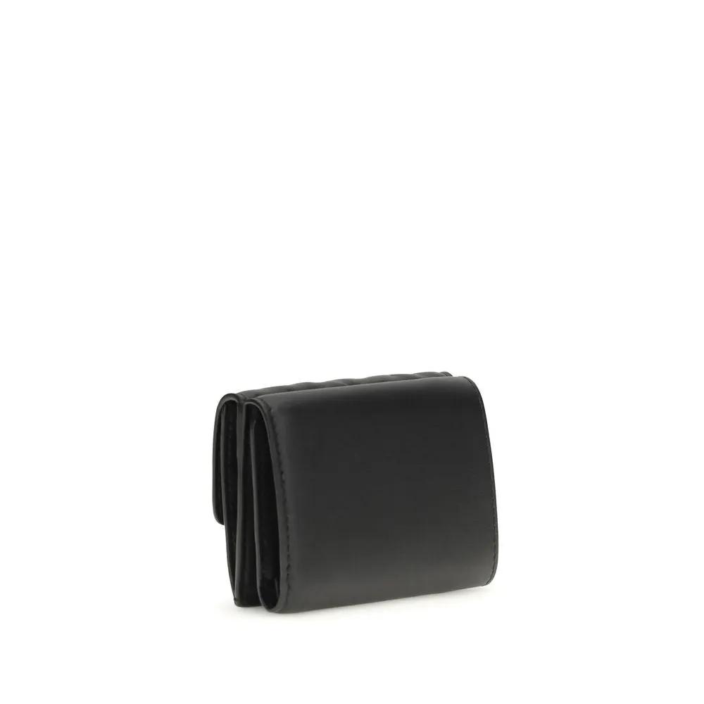 Portefeuille Fendi Black Lamb Ovis Aries