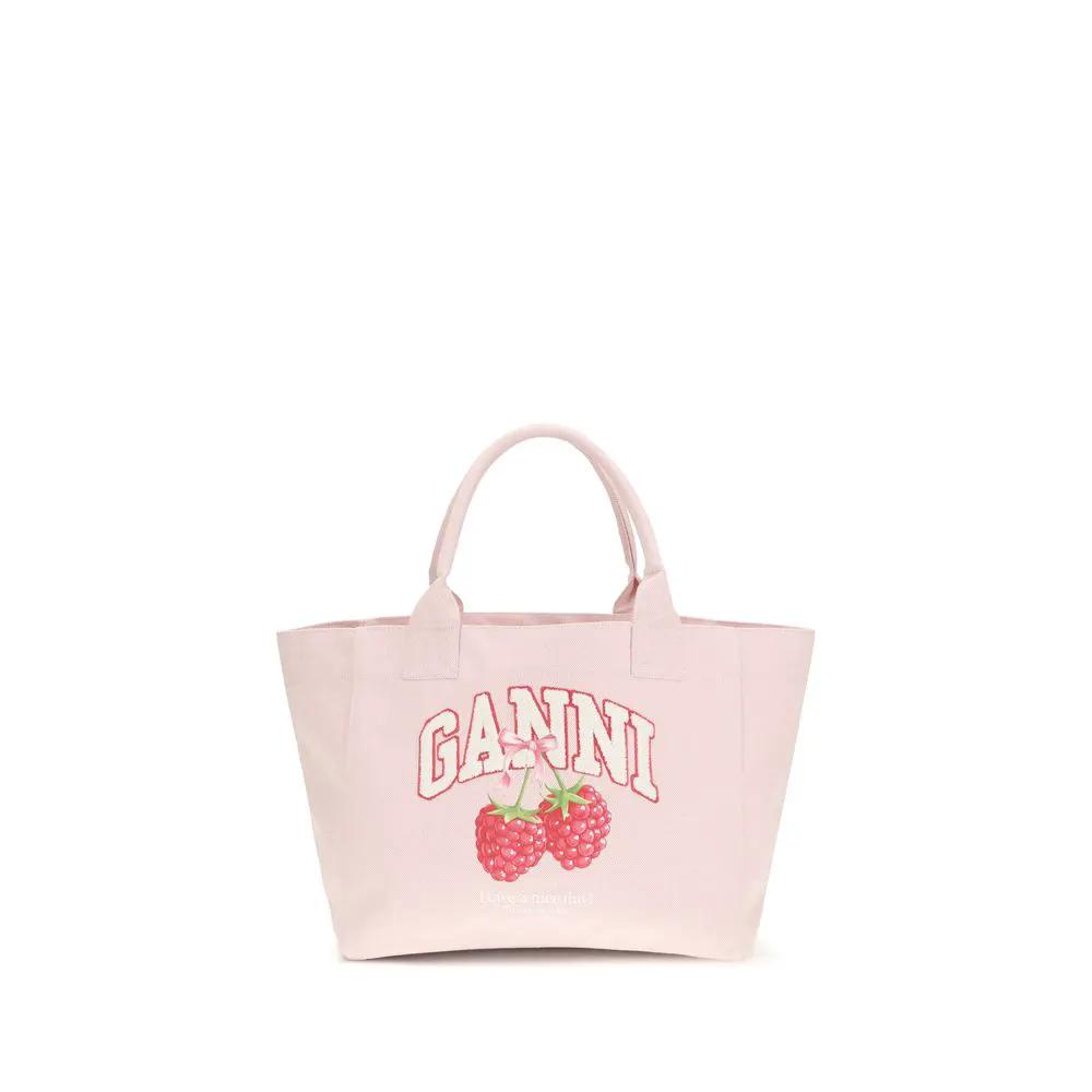 Sac bandoulière Ganni en coton multicolore