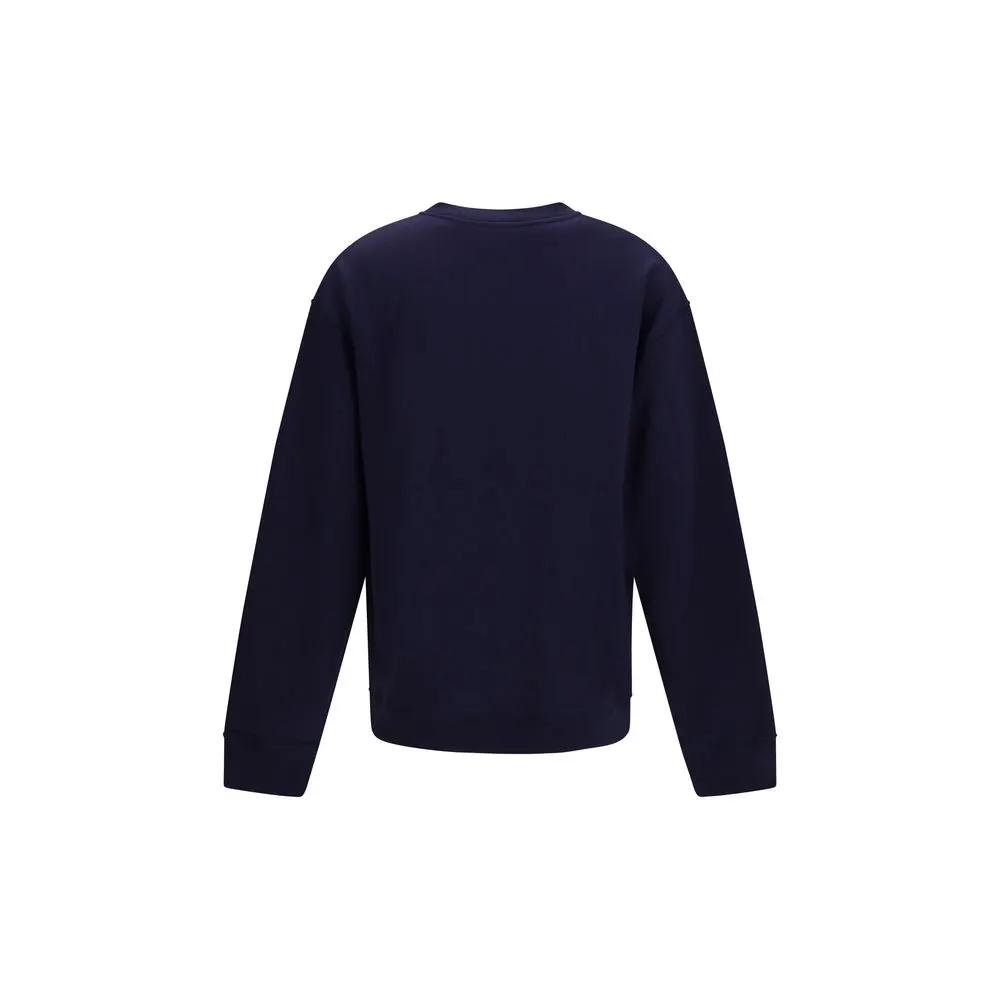 Sweat-shirt Balmain en coton bleu