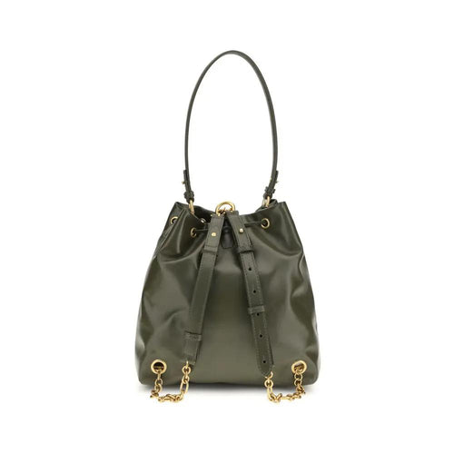 Sac à dos Balmain en cuir de veau bicolore Bos Taurus