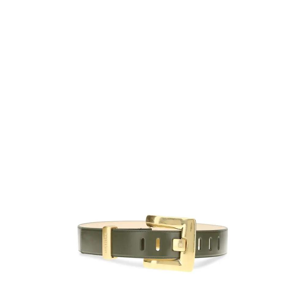 Balmain Bicolor Calf Leather Bos Taurus Regular Belt