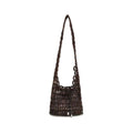Staud Brown Wood Shoulder Bag