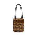 Sac à bandoulière Staud en bois marron