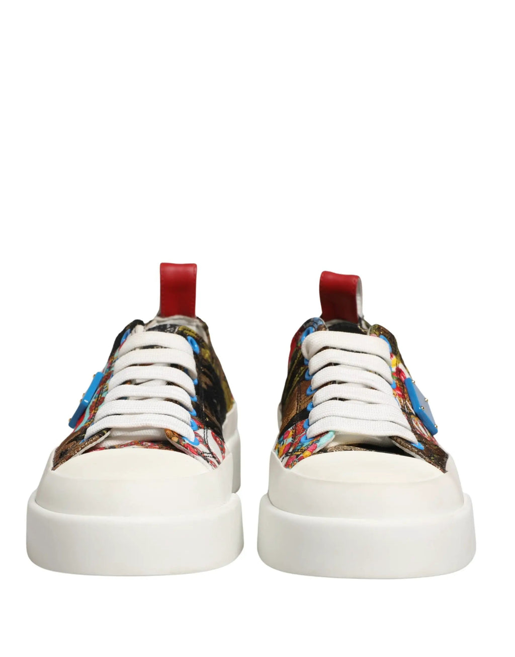 Baskets basses Dolce &amp; Gabbana multicolores patchwork