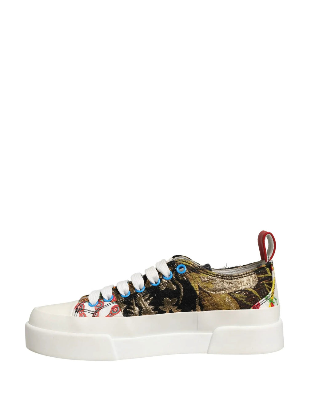 Baskets basses Dolce &amp; Gabbana multicolores patchwork