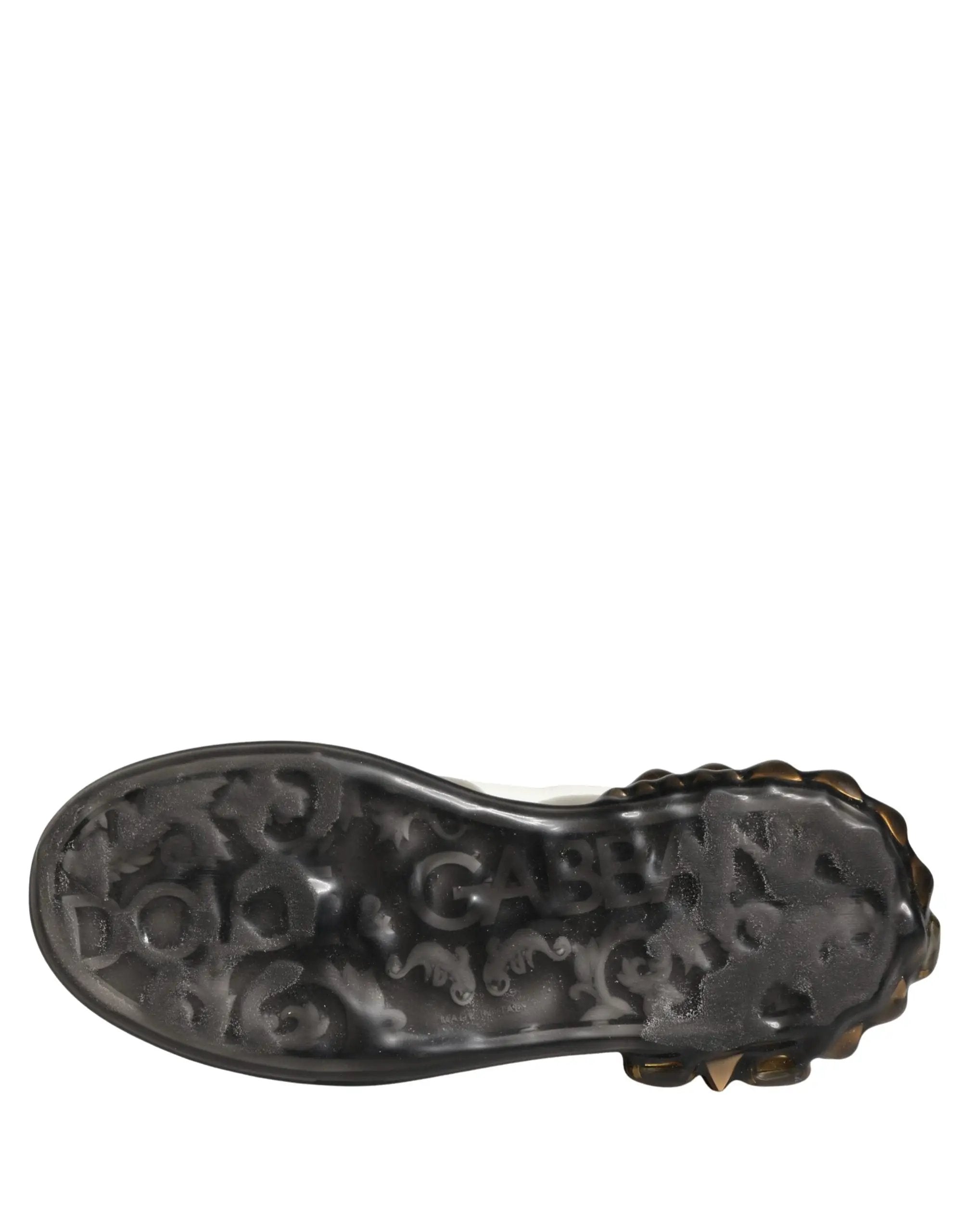 Chaussures Baskets Dolce & Gabbana Multicolor Crystal StuddedLOVE