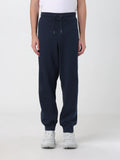 Joggers en coton bleu pour homme – Pantalon de survêtement à cordon Armani Exchange