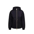 Herno Black Polyamide Bomber