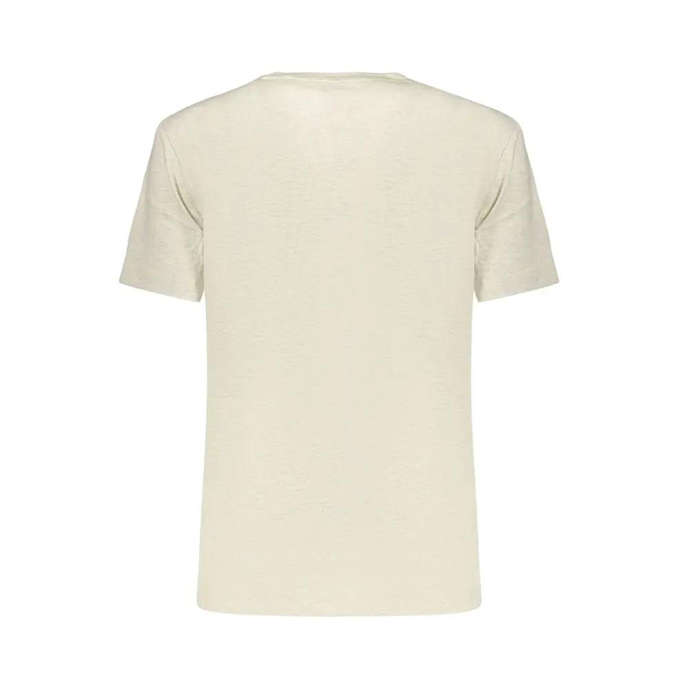 T-shirt en coton gris Calvin Klein pour femme