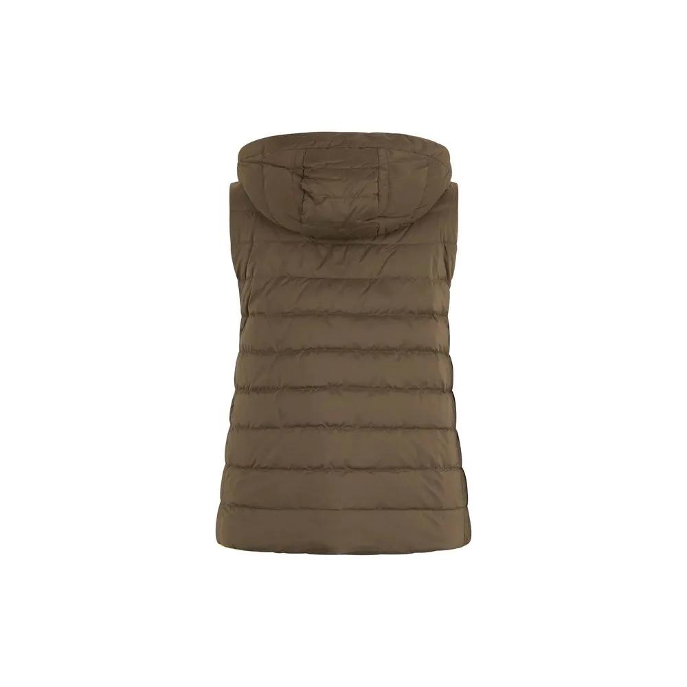 Gilet en polyamide bicolore Herno