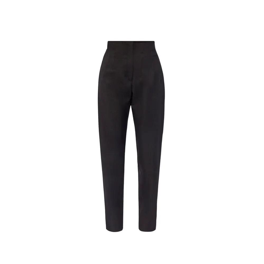 Pantalon de costume Alaïa noir en élasthanne