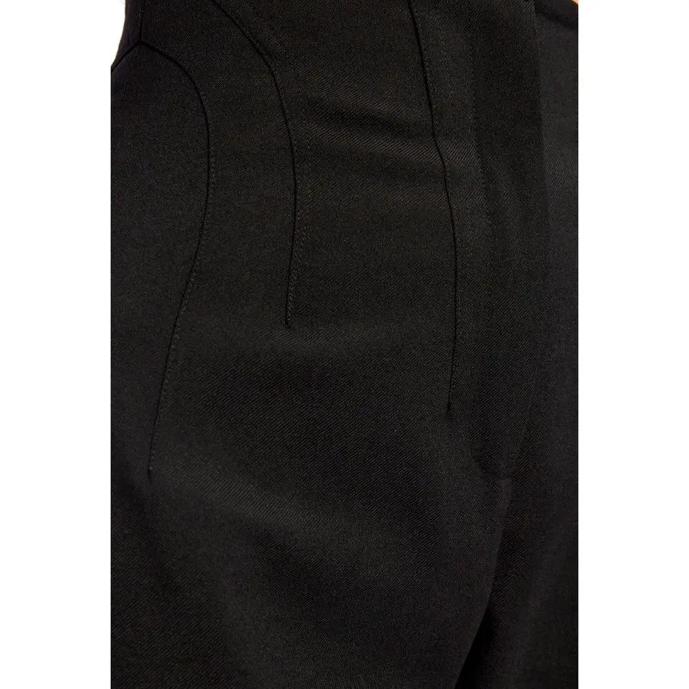 Pantalon de costume Alaïa noir en élasthanne