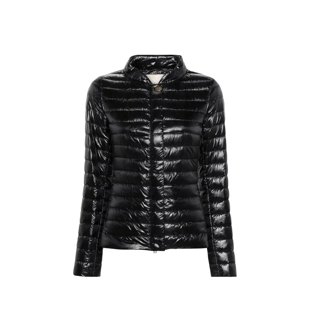 Herno Veste longue en polyamide noir