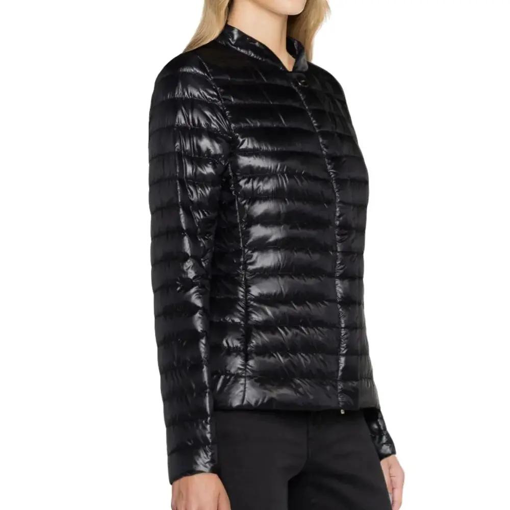 Herno Veste longue en polyamide noir