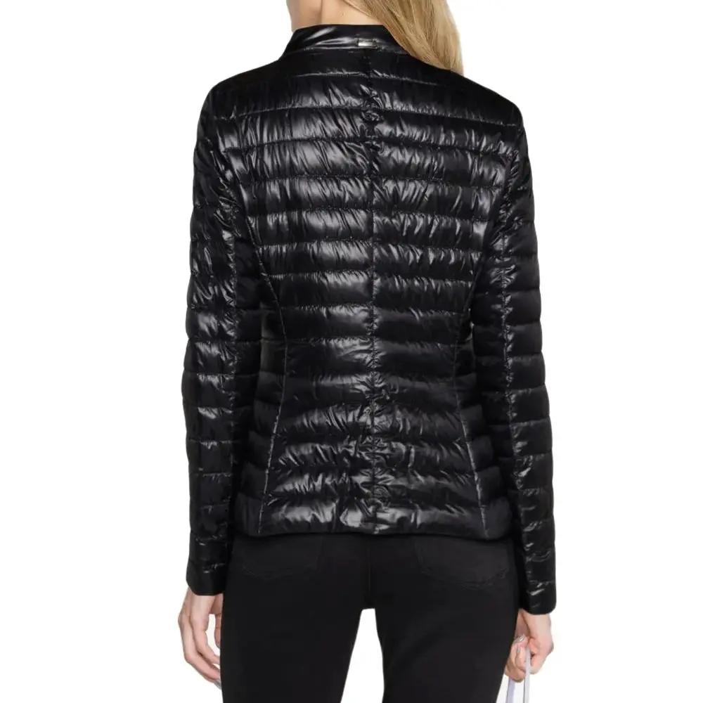 Herno Veste longue en polyamide noir