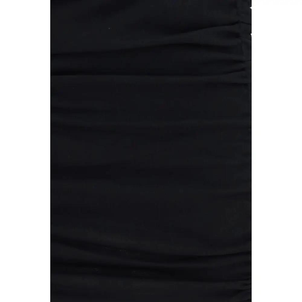 Robe décontractée en coton noir PINKO