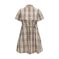 Robe décontractée Burberry en coton beige