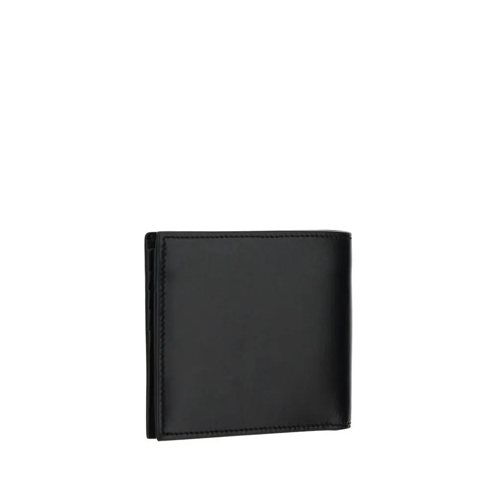 Saint Laurent Black Calf Leather Bos Taurus Wallet