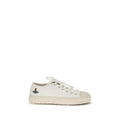Baskets basses en tissu blanc Vivienne Westwood