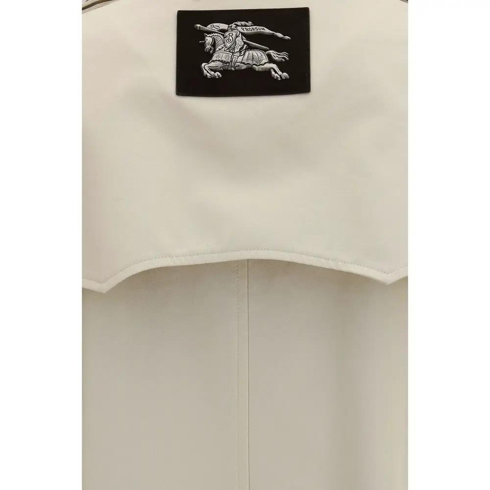 Burberry Beige Cotton Trench Coat