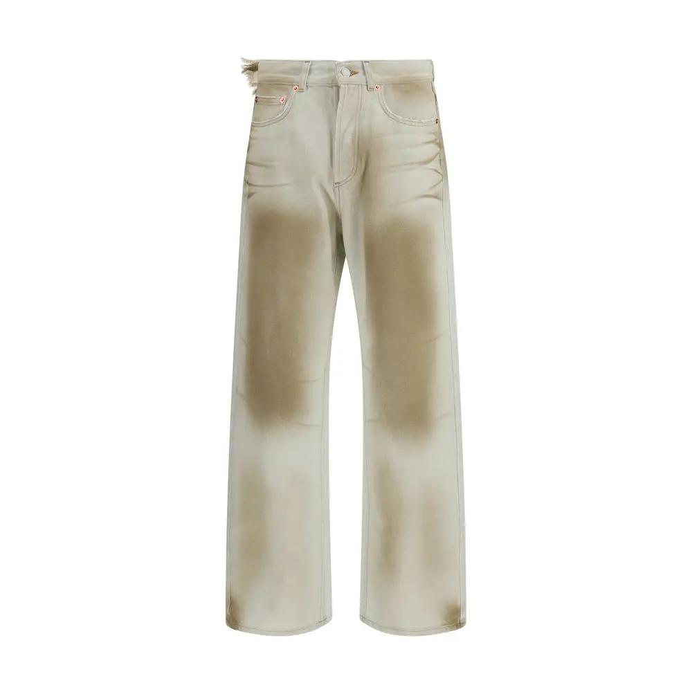 Magliano Jean en denim de coton beige