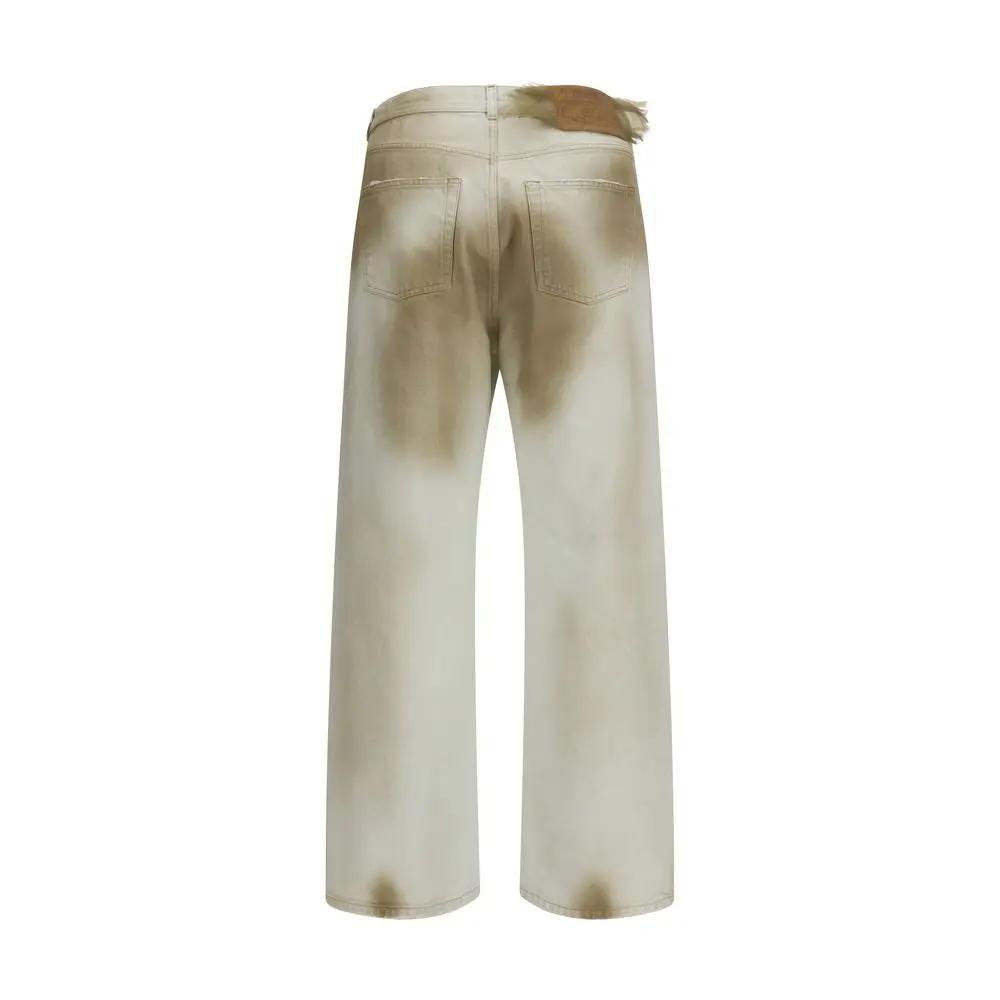 Magliano Jean en denim de coton beige