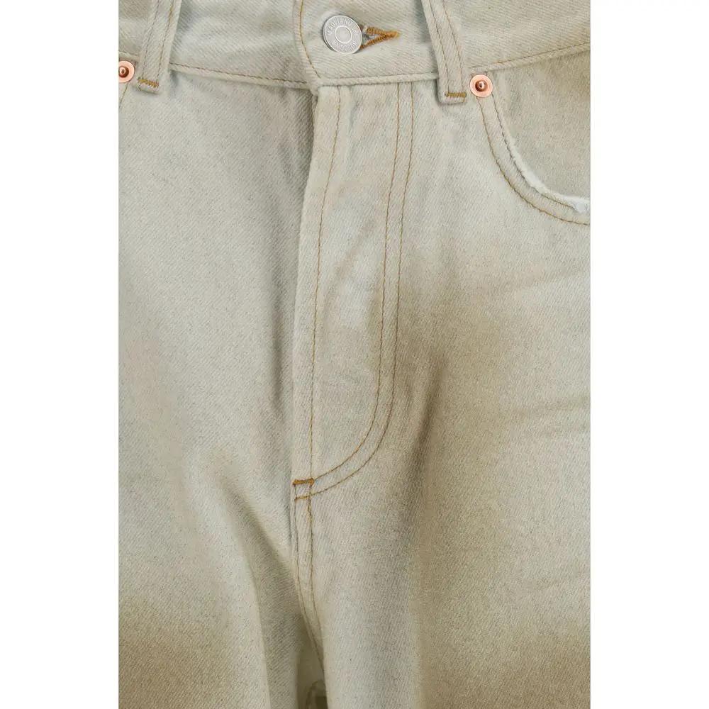 Magliano Jean en denim de coton beige