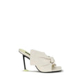 Givenchy White Lamb Ovis Aries Aries Mules