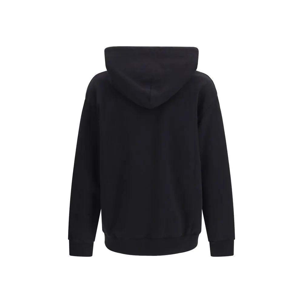Sweat-shirt en coton noir MM6