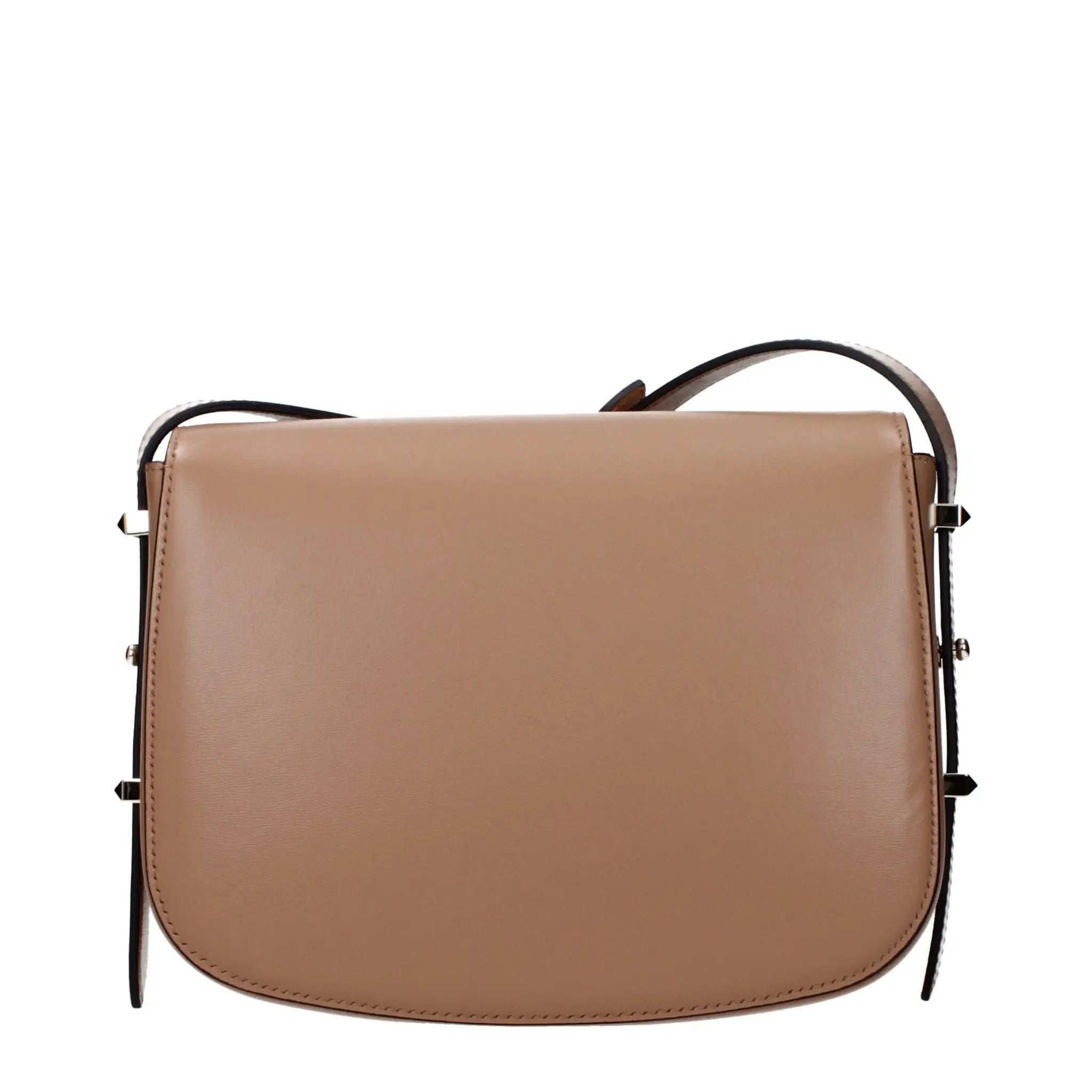 Sac bandoulière en cuir marron pour femme – Jimmy Choo Sangle réglable et amovible Logo