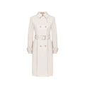 Manteau en coton blanc Herno