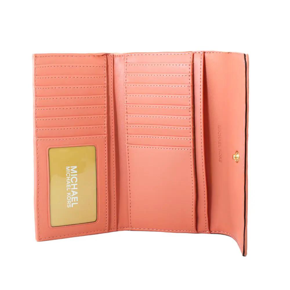 Mini sac cuir rose femme – Michael Kors pochette fine élégante