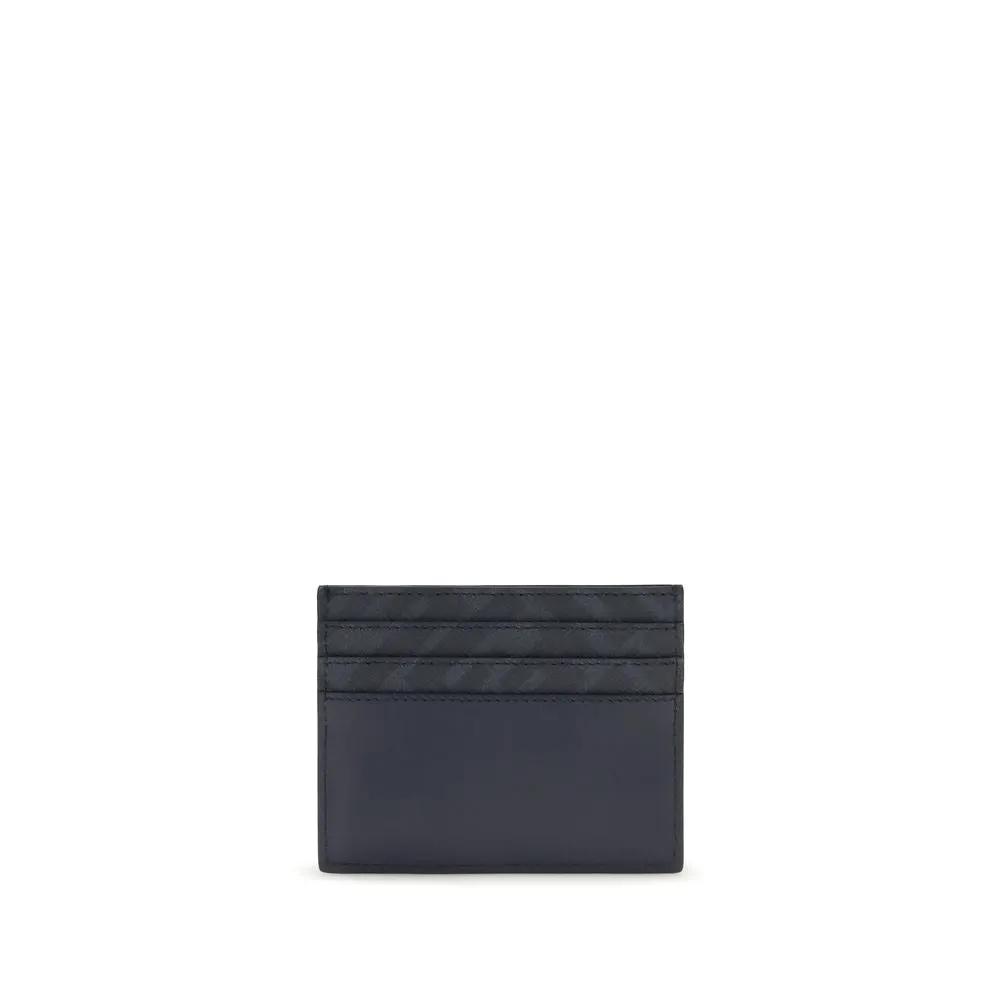 Fendi Blue Leather Wallet
