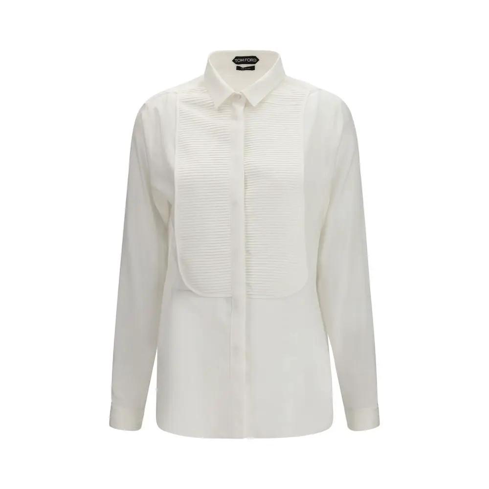 Tom Ford White Silk Dress Shirt
