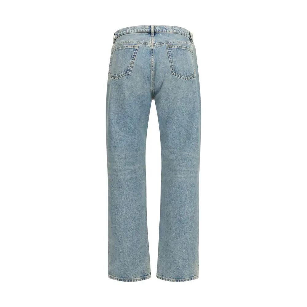 Jean droit en coton bleu Maison Margiela