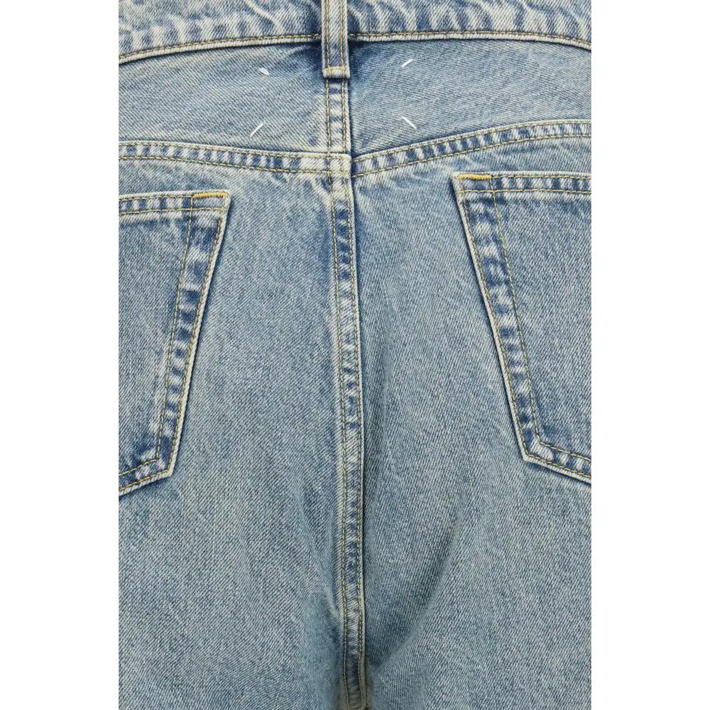 Jean droit en coton bleu Maison Margiela