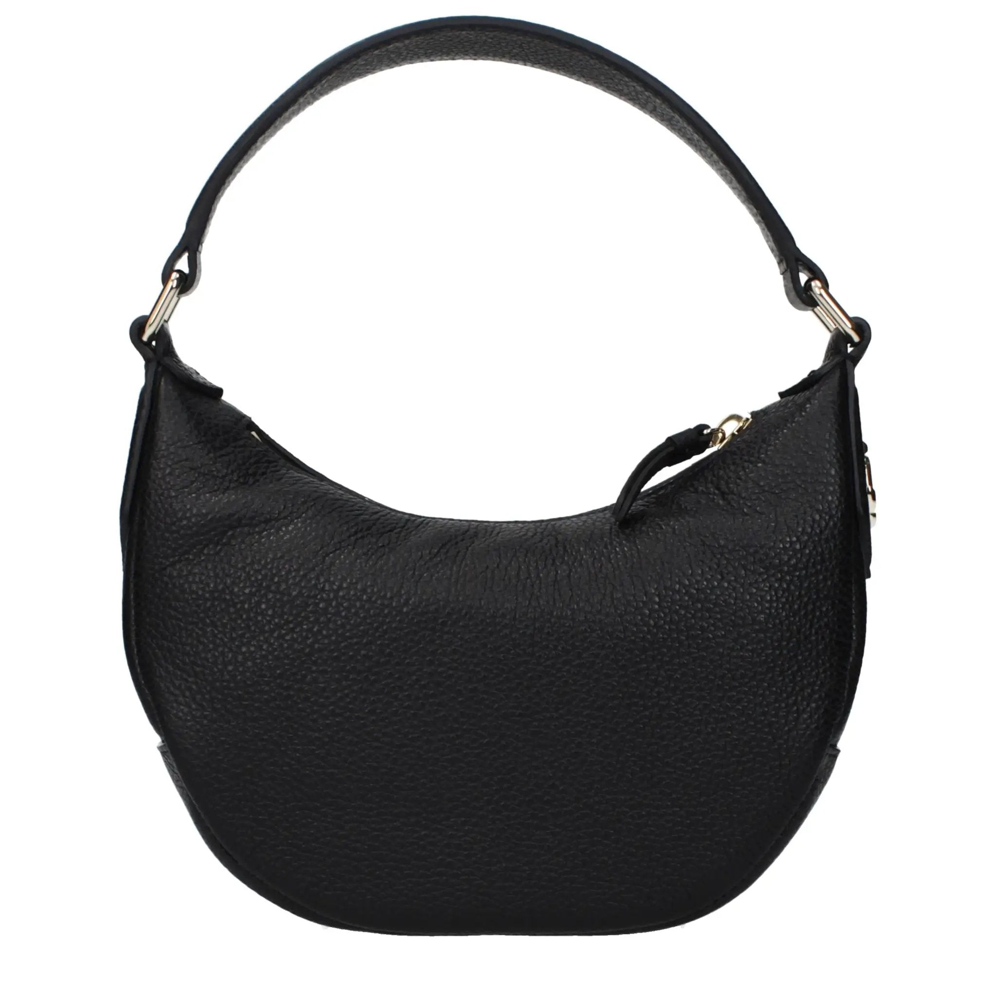Sac à main en cuir noir pour femme – Jimmy Choo effet vintage, lanière réglable