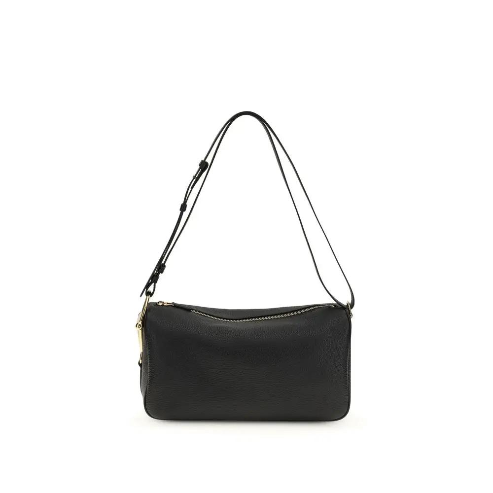 Sac bandoulière Gucci Bos Taurus en cuir de veau noir