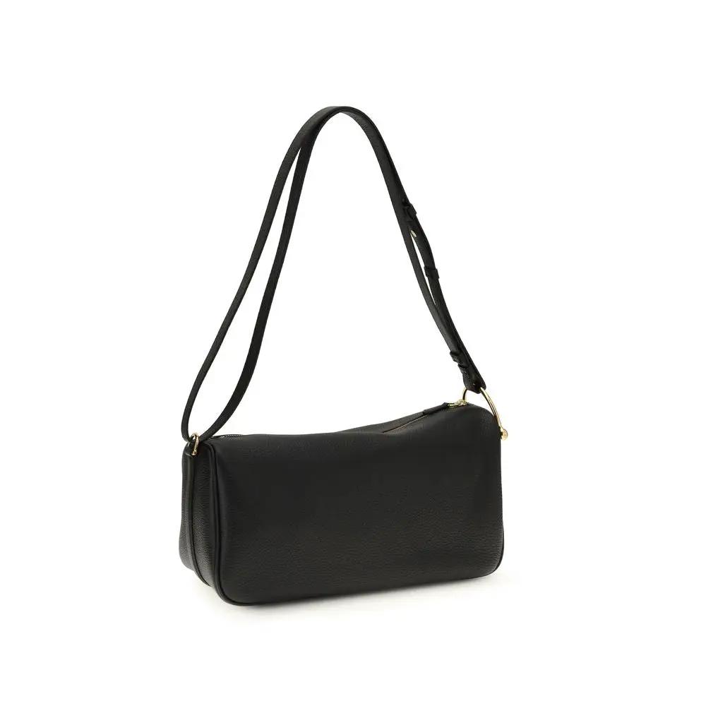 Sac bandoulière Gucci Bos Taurus en cuir de veau noir