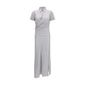 Alexander McQueen Multicolor Silk Casual Dress