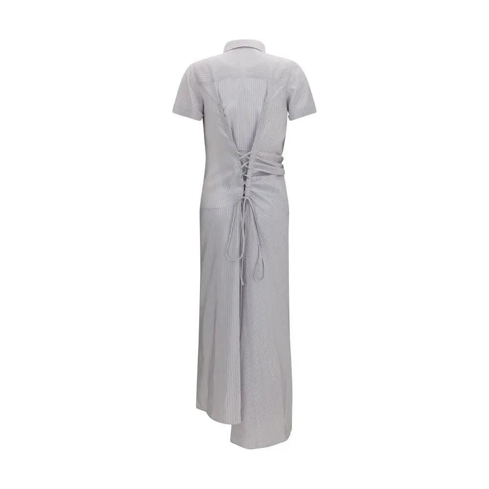 Alexander McQueen Multicolor Silk Casual Dress