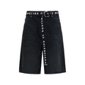 Bermuda en coton noir Balenciaga